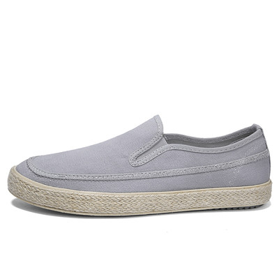 Мъжки модерни мокасини в черен, сив и бежов цвят