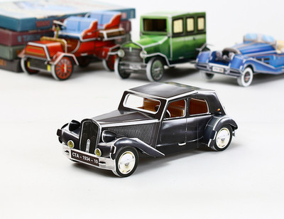 Μικρό 3D παζλ με 32 μέρη -  αυτοκίνητο σε δύο μοντέλα