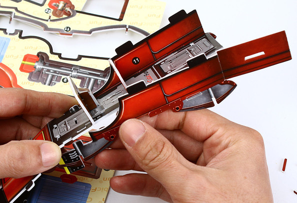 Μικρό 3D παζλ με 32 μέρη -  αυτοκίνητο σε δύο μοντέλα