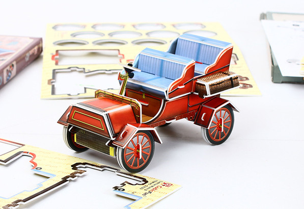 Μικρό 3D παζλ με 32 μέρη -  αυτοκίνητο σε δύο μοντέλα