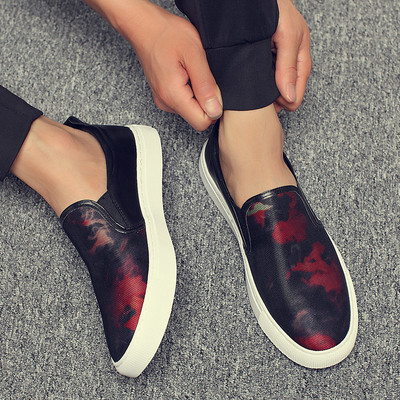 Ανδρικά καθημερινά μοντέρνά μοκασίνια σε δύο χρώματα