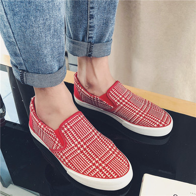 Ανδρικά μοκασίνια με επίπεδη σόλα σε δύο χρώματα