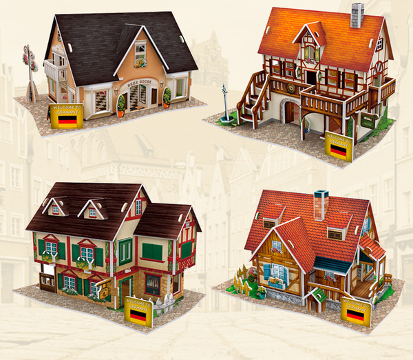 3D παζλ σε διάφορα μοντέλα