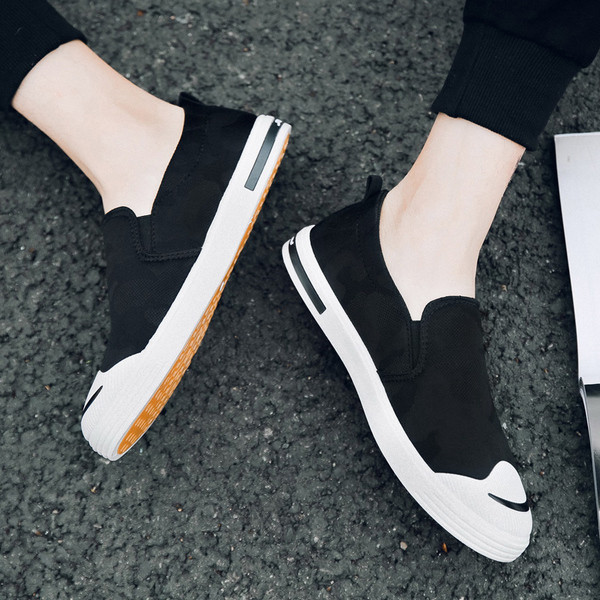 Мъжки ежедневни мокасини с равна подметка в три цвята