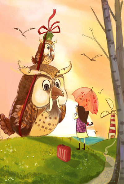 Пъзел от 500 части - Сова в няколко различни модела