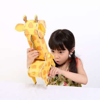 Детски 3D пъзел в три модела