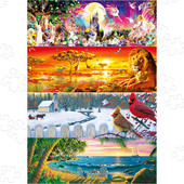 Пъзел 1000 парчета в четири модела 