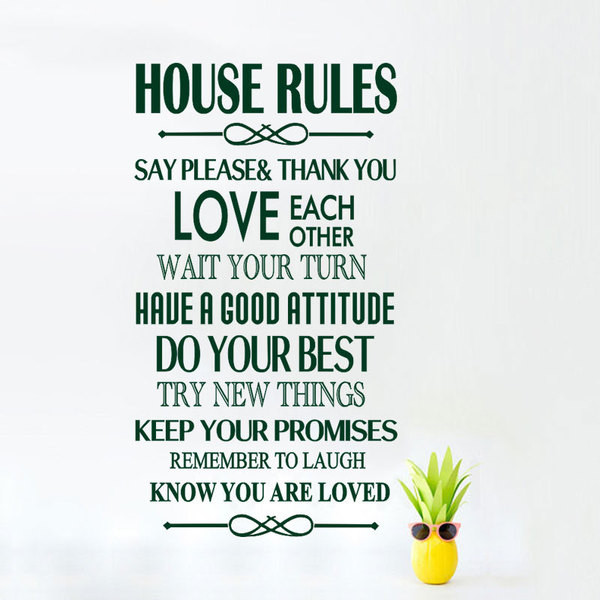 Autocolante pentru decor in mai multe culori-text