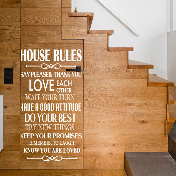 Autocolante pentru decor in mai multe culori-text