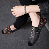 Μοντέρνα ανδρικά μοκασίνια σε διαφορετικά μοτίβα και χρώματα