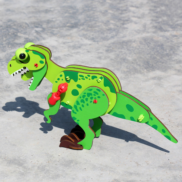 Τρισδιάστατο παζλ σε τρία μοντέλα