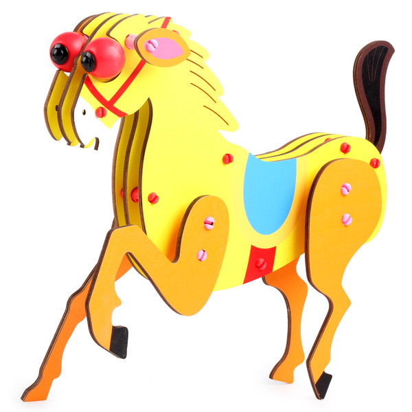 Τρισδιάστατο παζλ σε τρία μοντέλα