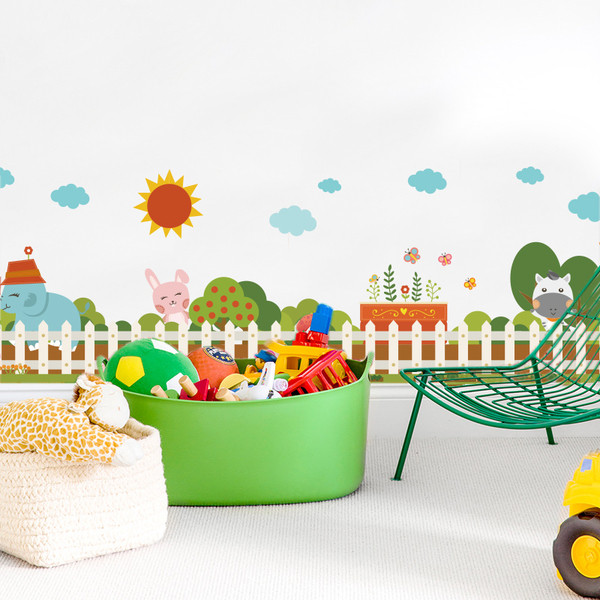 Παιδικά αυτοκόλλητα κήπου