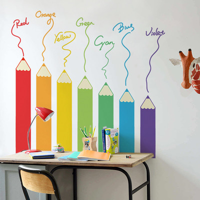 Детска стенна декорация моливи 