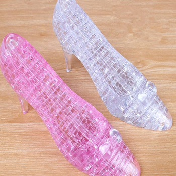 Кристална обувка - 3D пъзел в два цвята