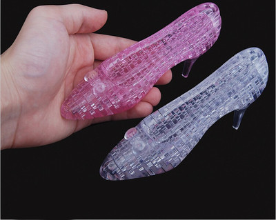 Кристална обувка - 3D пъзел в два цвята