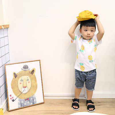 Παιδικό σετ για αγόρια - μπλουζάκιι και παντελόνι