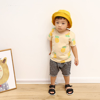 Παιδικό σετ για αγόρια - μπλουζάκιι και παντελόνι