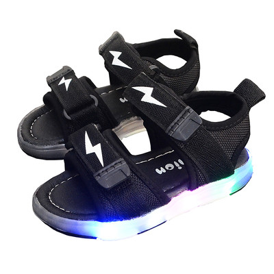 Sandale moderne pentru copii pentru băieți - strălucitoare în diferite culori
