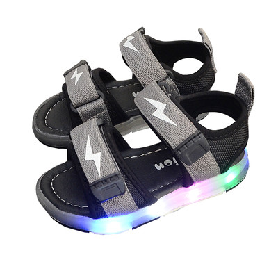 Sandale moderne pentru copii pentru băieți - strălucitoare în diferite culori