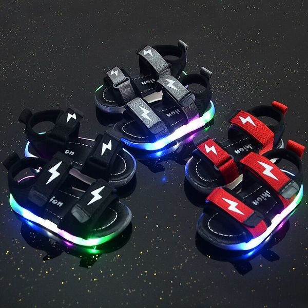 Sandale moderne pentru copii pentru băieți - strălucitoare în diferite culori