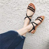 Удобни дамски ежедневни сандали в два цвята