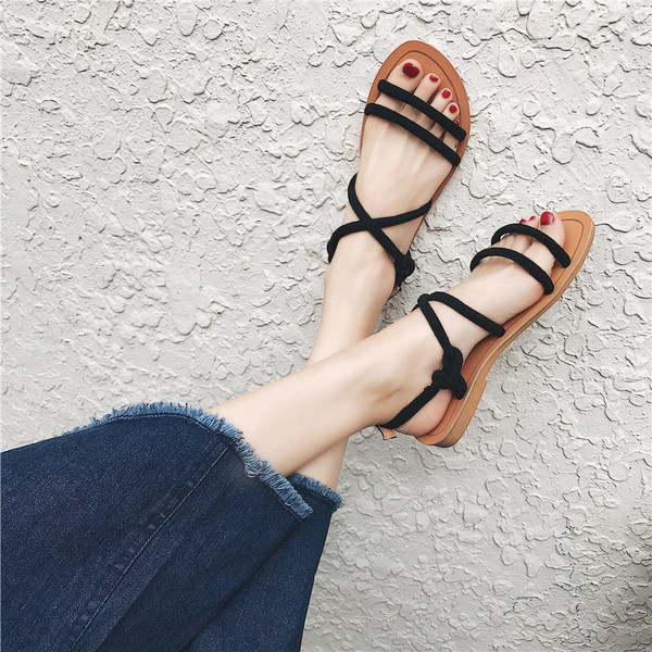 Удобни дамски ежедневни сандали в два цвята