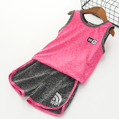 Παιδικό αθλητικό σετ για κορίτσια σε διάφορα χρώματα