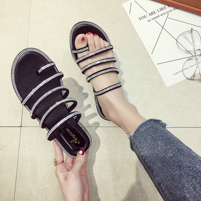 Casual γυναικςίες  παντόφλες σε δύο χρώματα