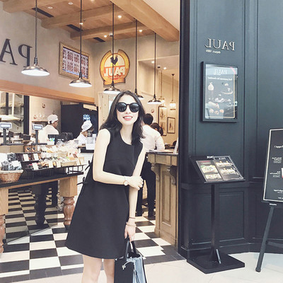 Rochie largi de dama fara maneci in doua culori