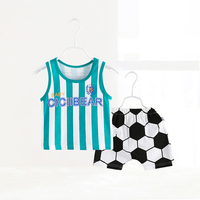 Echipa sportiva de copii pentru baieti cu inscriptie, imprimeu si numere