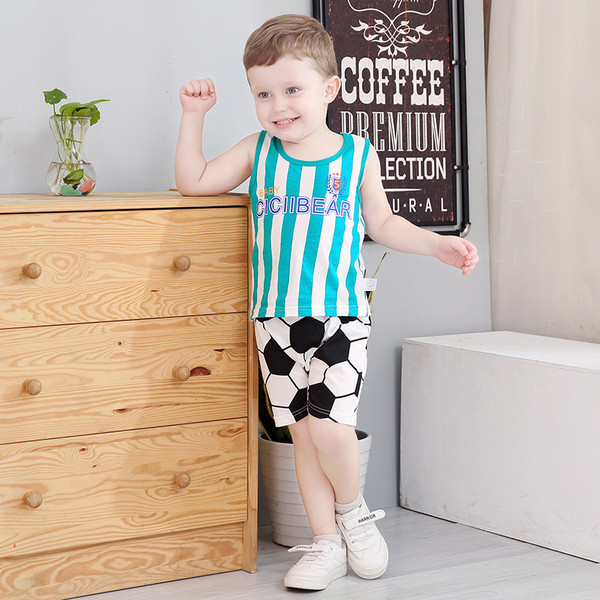 Echipa sportiva de copii pentru baieti cu inscriptie, imprimeu si numere