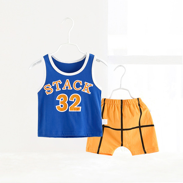 Echipa sportiva de copii pentru baieti cu inscriptie, imprimeu si numere