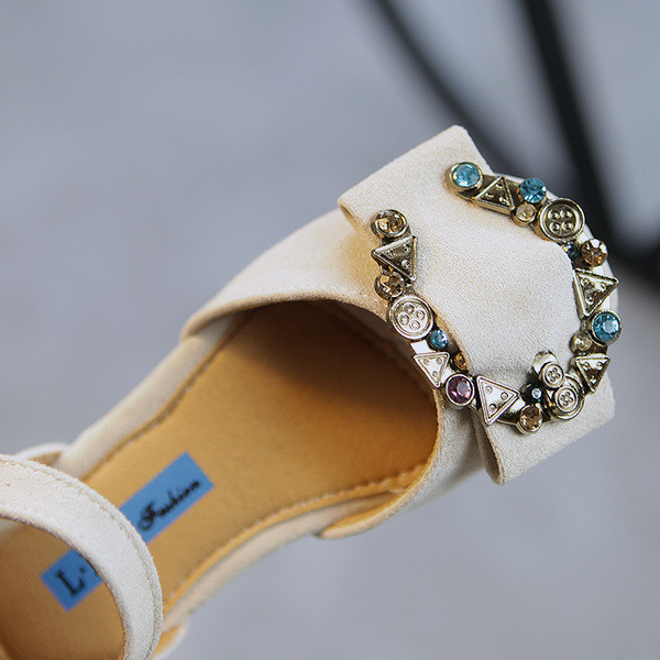 Sandale copii pentru fete cu pietre decorative in patru culori