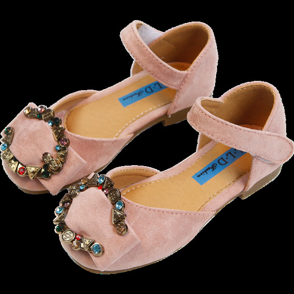 Sandale copii pentru fete cu pietre decorative in patru culori
