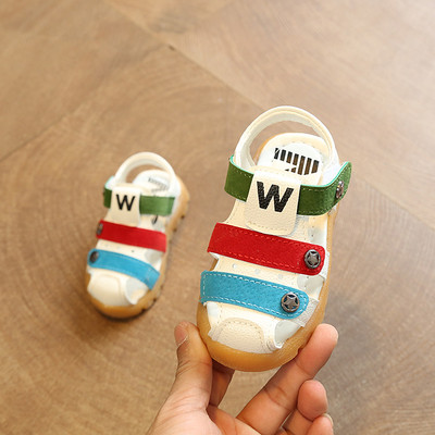 Детски летни сандали подходящи за момчета и момичета в три цвята