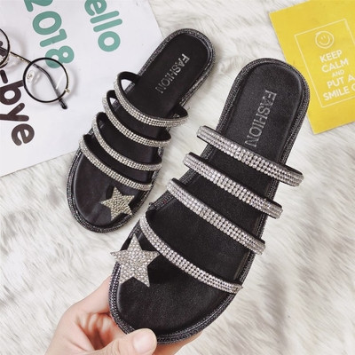 Papuci casual dama pe talpa plata - doua modele