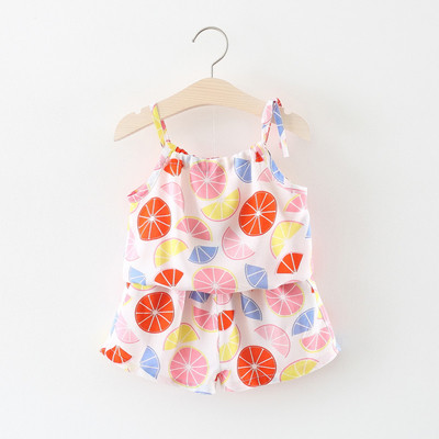 Παιδικό καλοκαιρινό σετ με έγχρωμη εκτύπωση σε τρία μοντέλα