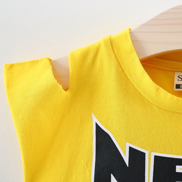 Maieu modern pentru fete pentru copii de culoare deschisă cu inscripție