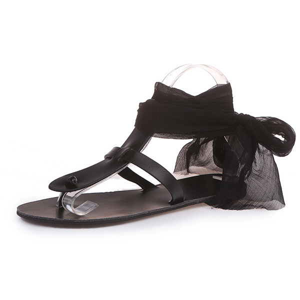 Un model interesant de sandale casual dama din piele ecologica in doua modele