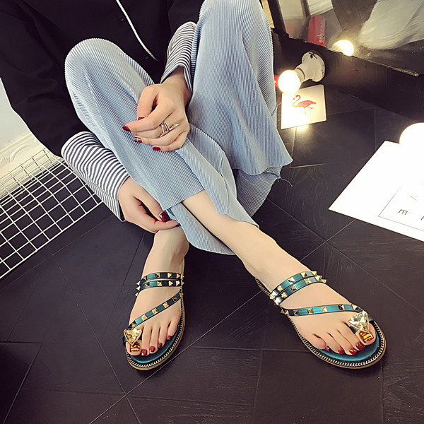 Papuci dama cu ochiuri in patru culori