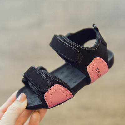 Sandale casual pentru copii potrivite pentru baieti si fete cu talpa plata in trei culori