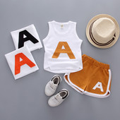 Set de zi pentru copii - maiou și pantaloni scurți cu imprimeu