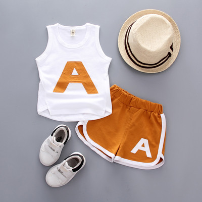 Set de zi pentru copii - maiou și pantaloni scurți cu imprimeu