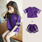 Set sport pentru copii de culoare mov