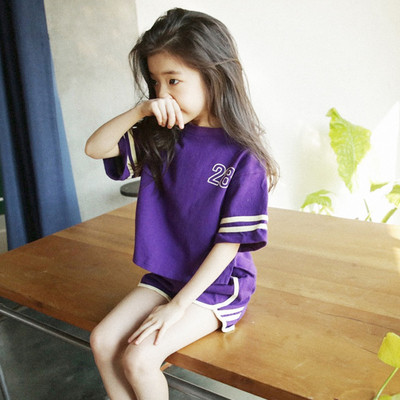 Set sport pentru copii de culoare mov