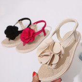 Sandale de vara pentru copii pentru fete in negru, rosu si bej