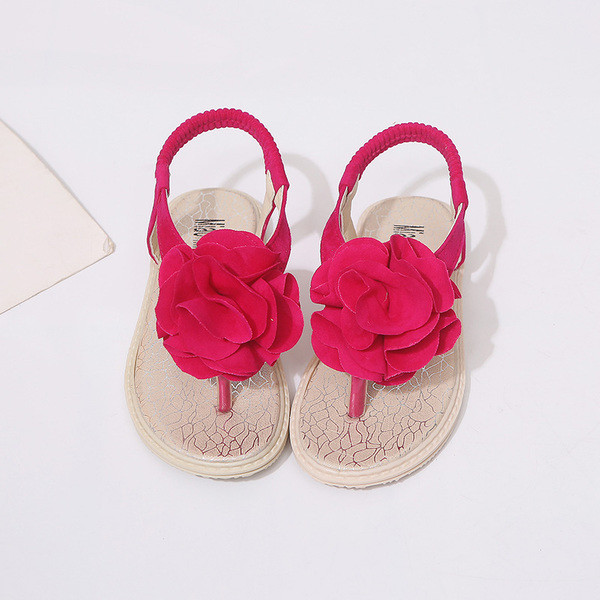 Sandale de vara pentru copii pentru fete in negru, rosu si bej