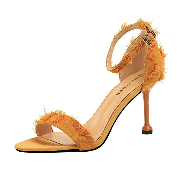 NOU sandale de dama stilate cu toc de 8,5 cm, in trei culori