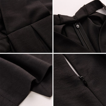 Μοντέρνο γυναικείο φόρεμα σε δύο χρώματα